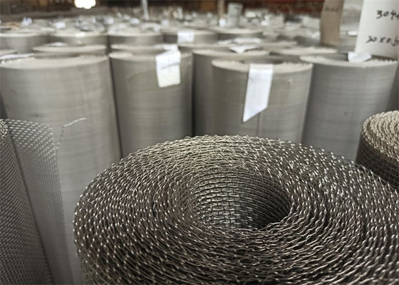 316L Stainless Steel Woven Wire Mesh For For High Mechanical Loads