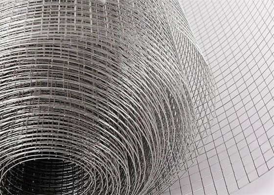Electro Galvanized Welded Wire Mesh Rolls Square Hole For Buildings Materials