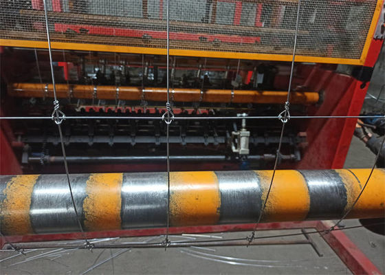 Hot Dipped Galvanzied Field Wire Fence / Fixed Knot Deer Fencing