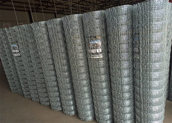 High Tensile Hinge Joint Field Fence , Galvanized Deer Fencing For Extremely Harsh Environments