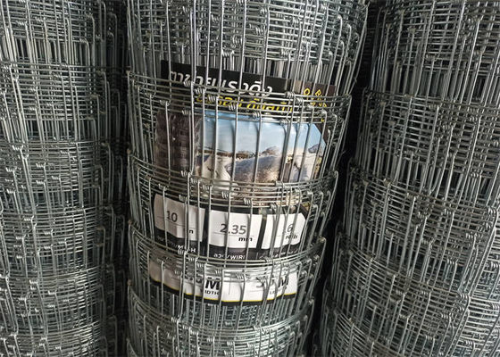 High Tensile Hinge Joint Field Fence , Galvanized Deer Fencing For Extremely Harsh Environments