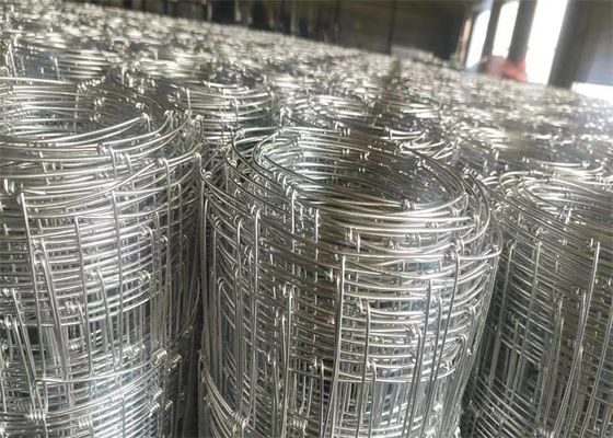 Corrosion Resistant Hinge Joint Knot Fence Height 1.05m - 2.4m For Fencing Pastures