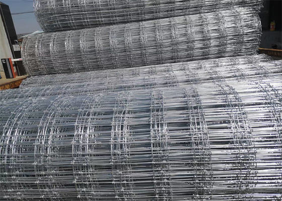 48"H 2"X4" Square Deal Non Climb Horse Fence , Knot Field Fence Roll