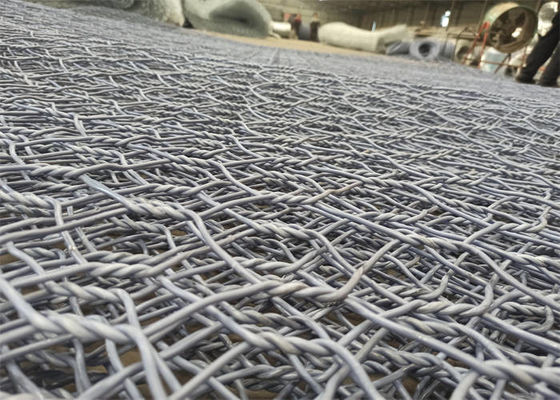Galfan Gabion box Lightweight Gabion Basket Retaining Wall For Harshest Environments