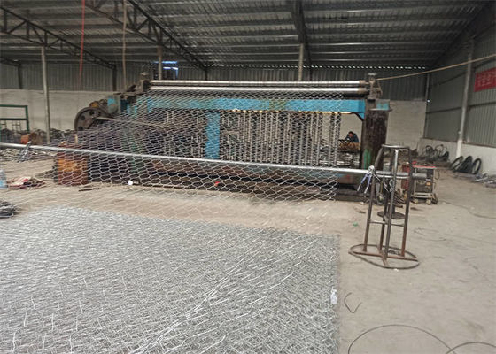 Galfan Gabion box Lightweight Gabion Basket Retaining Wall For Harshest Environments