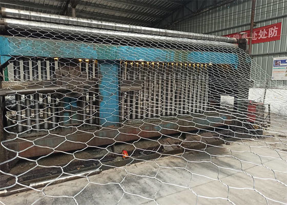 Practical Rock Gabion Baskets Zinc Coated Wire Box Retaining Walls