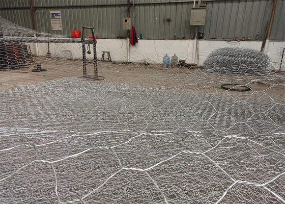 Practical Rock Gabion Baskets Zinc Coated Wire Box Retaining Walls