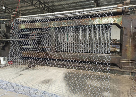 Hexagonal Woven Gabion Baskets Wear Resistant For Soil Erosion Protection