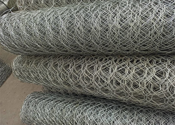 Hexagonal Woven Gabion Mesh For Retaining Walls And Anti Erosion