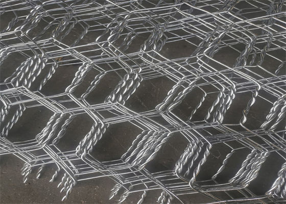 Economic Retaining Wall Gabion Baskets River Mattress PVC / PE Coating