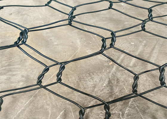 Economic Retaining Wall Gabion Baskets River Mattress PVC / PE Coating