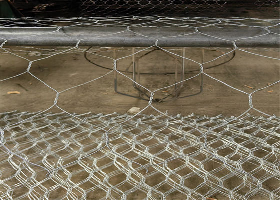 Curved Gabion Baskets Heavy Galvanized Metal Gabions Basket Cage For Retaining Walls