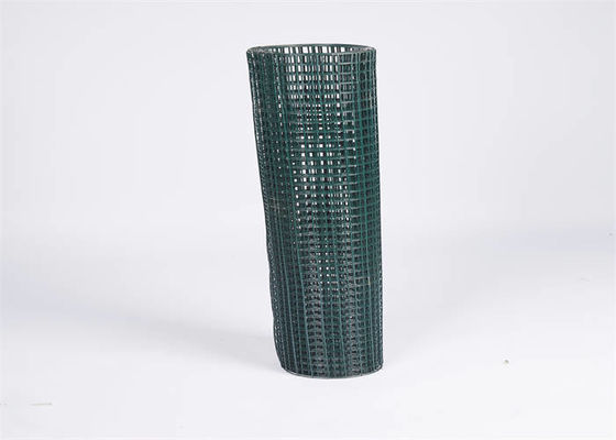 Playground Green PVC Coated Steel Wire Mesh Rolls , Stainless Steel Welded Wire Panels