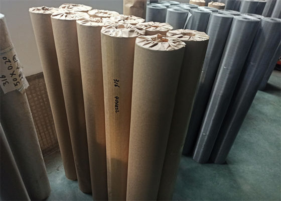 Hot Dipped Galvanized Woven Wire Mesh Filter Liquid And Gas