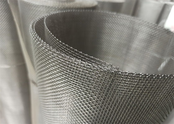 316 Stainless Steel Woven Wire Mesh Roll Customized For Filter Mesh