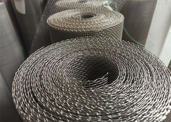 Customized SS Woven Mesh For Safety Guards On Machinery Enclosures