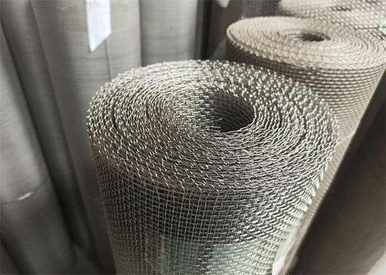Fireproof Electro Galvanized Wire Mesh Woven Constructions To Sieve Grain