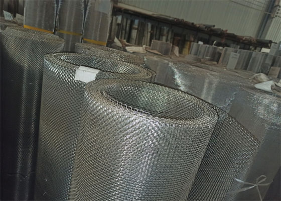 Fireproof Electro Galvanized Wire Mesh Woven Constructions To Sieve Grain