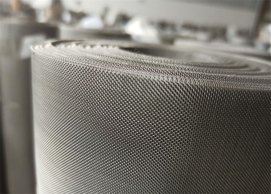 SGS Plain Dutch Weave Mesh Roll , SS316L Stainless Woven Mesh