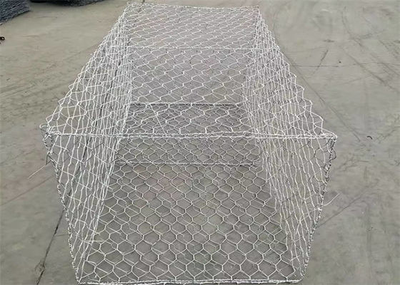 2.7mm Hot Dipped Galvanized Hexagonal Hexagonal Wire Mesh Gabion Mesh