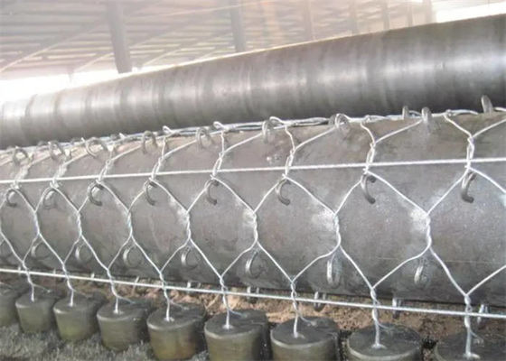 Heavy Galvanized Gabion Box Solid Structure Reinforced Gabion Baskets For Erosion Control