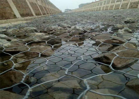 Double Twist Woven Iron Wire Hexagonal Reusable Gabion Box For Plants Protection