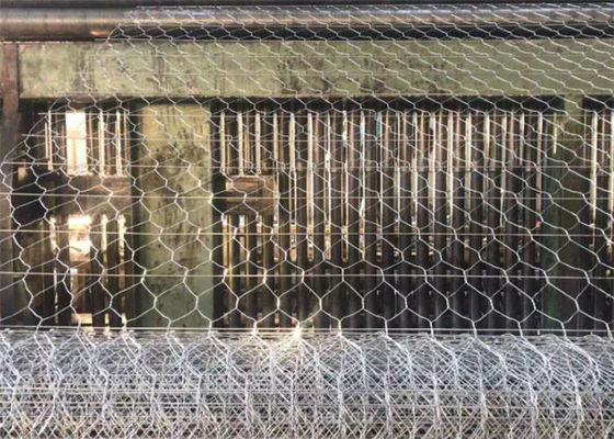PVC Coated gabion mesh 2.2mm Wire Dia for Embankment Reinforcement