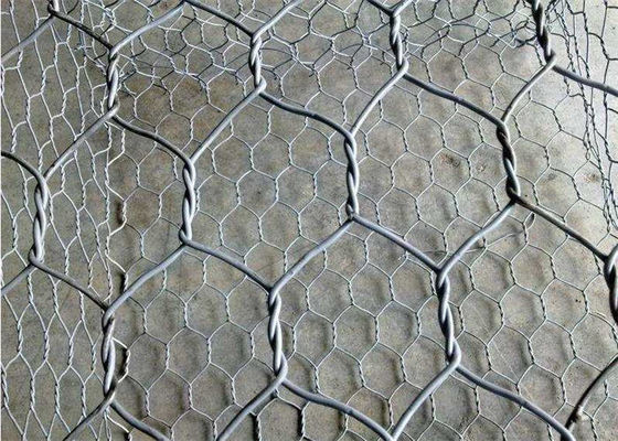 PVC Coated gabion mesh 2.2mm Wire Dia for Embankment Reinforcement