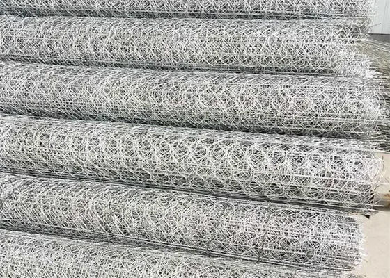 PVC Coated gabion mesh 2.2mm Wire Dia for Embankment Reinforcement