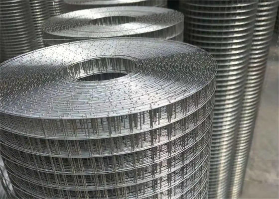 Stainless Steel Welded Wire Mesh Panels / Rolls Shape Customized