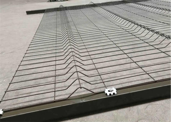 Opening 50MM X 100MM 3D Security Fence Free Sample Available