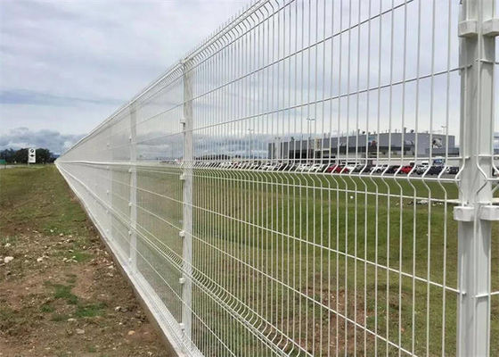 PVC Coated Welded Wire Fence Galvanised Weld Mesh Panels Free Sample