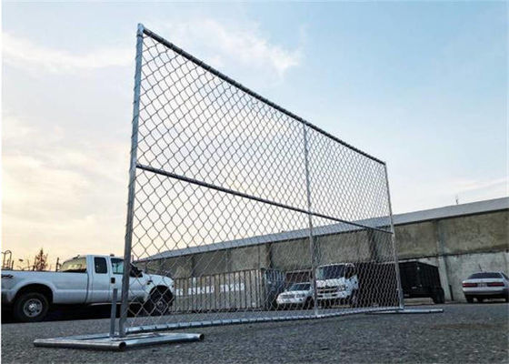 7.5 Feet Galvanized OEM Temporary Wire Mesh Fence crowd control