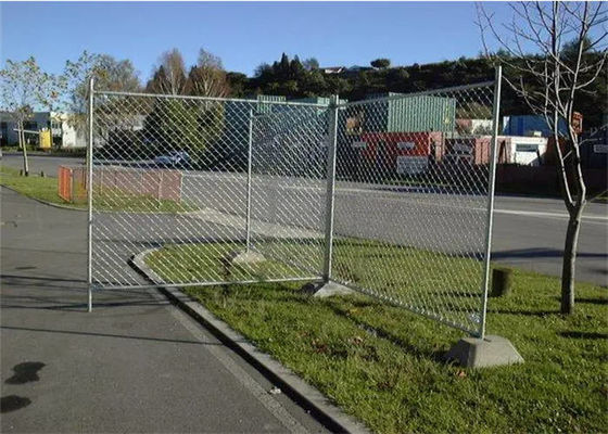 7.5 Feet Galvanized OEM Temporary Wire Mesh Fence crowd control