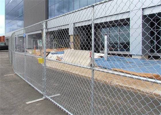 7.5 Feet Galvanized OEM Temporary Wire Mesh Fence crowd control