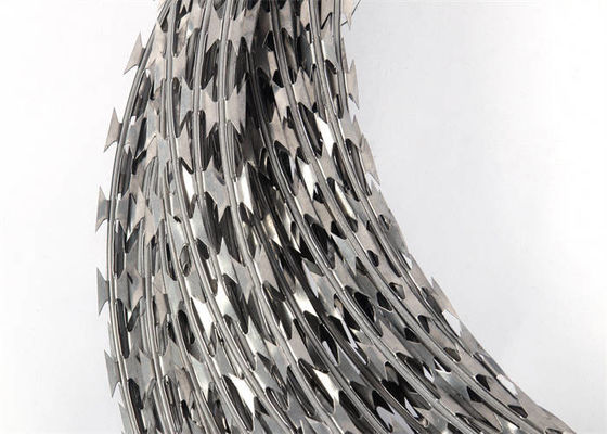 Stainless Steel Concertina Wire Manufacturers  High Tensile Strength Concertina Coil