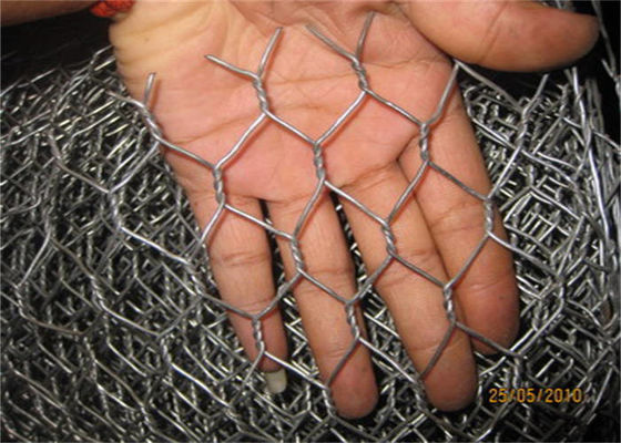 Electro Galvanized After Weaving Hexagonal Chicken Wire Mesh Netting