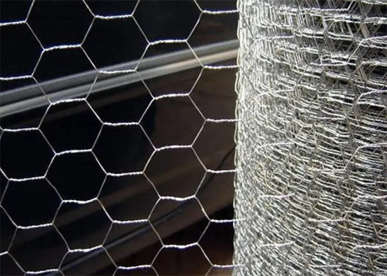 Electro Galvanized After Weaving Hexagonal Chicken Wire Mesh Netting