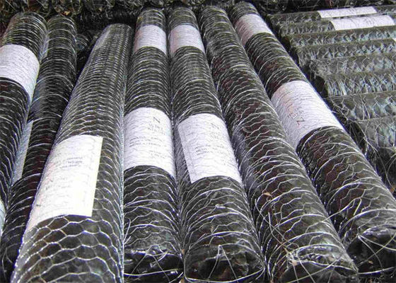 Galvanized Hexagonal Wire Netting Counter Twist Corrosion Resistant