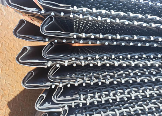 Steel Crimped Wire Mesh For Vibrating Screen Machines