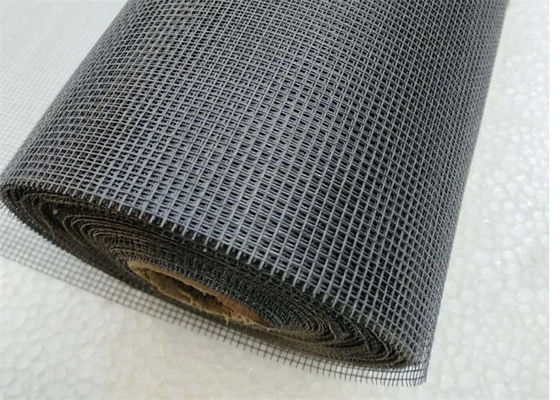 Gray Fiberglass Wire Mesh Window Screen , Anti Mosquito Window Screen