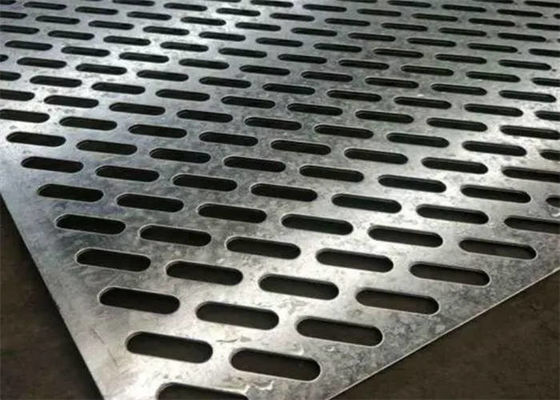 Stainless Steel Perforated Metal Sheet Square Hole 0.5mm Thickness