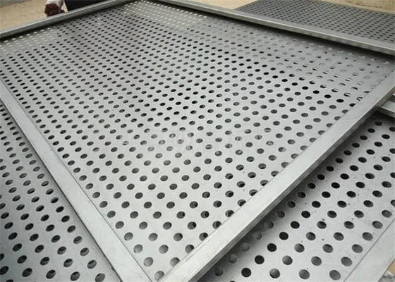 Custom Perforated Metal Sheet , Perforated Filter Pipe Corrosion Resistance