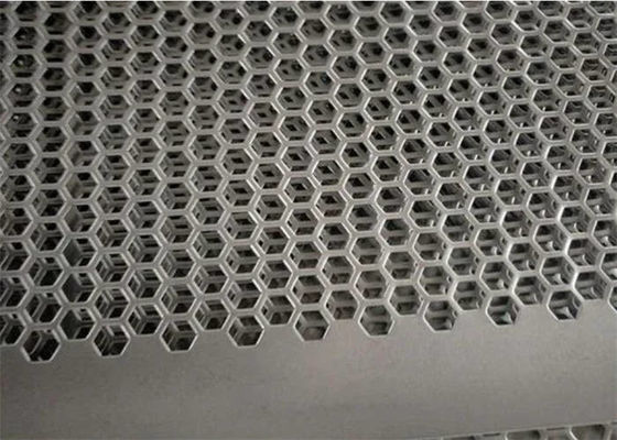Round Hole Perforated Metal Products Corrosion Resistant For Machine Guard