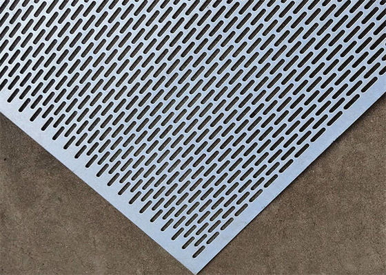 Round Hole Perforated Metal Products Corrosion Resistant For Machine Guard
