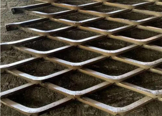 Stainless Steel Expanded Metal Mesh For Security Walls And Doors