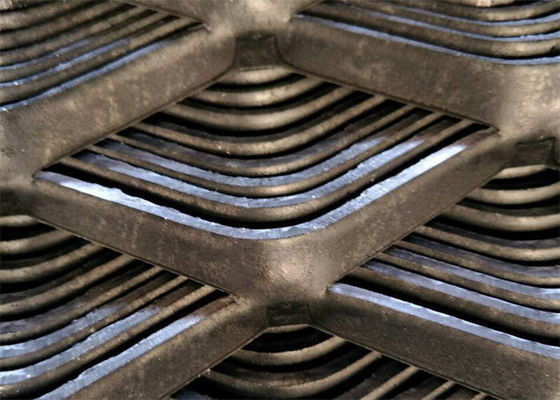 Mild Steel Expanded Metal Hexagonal Easy Install For Scaffolding