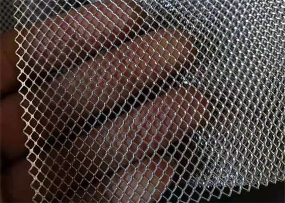 Aluminum Expanded Metal Mesh  Leaf Guard Mesh Easy Installation