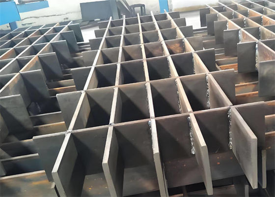 Low Carbon Steel Bar Grating Heavy Duty Non Silp Easy Install