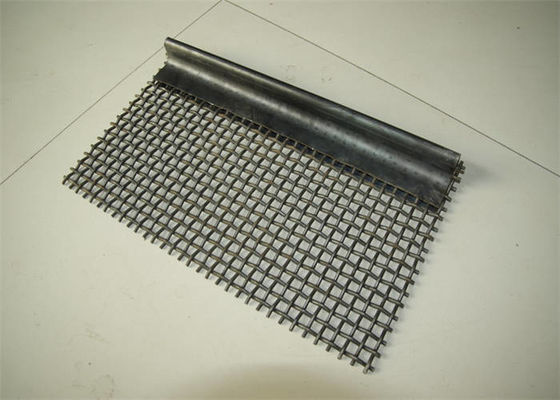 Woven Crimped Wire Mesh Rust Resistant Hooked Mine Sieving Mesh